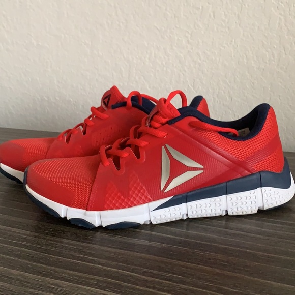 Reebok Sport Trainflex Men's Trainers, Red - Picture 3 of 6